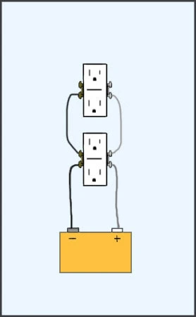 Wiring Two Outlets (Double Outlets)